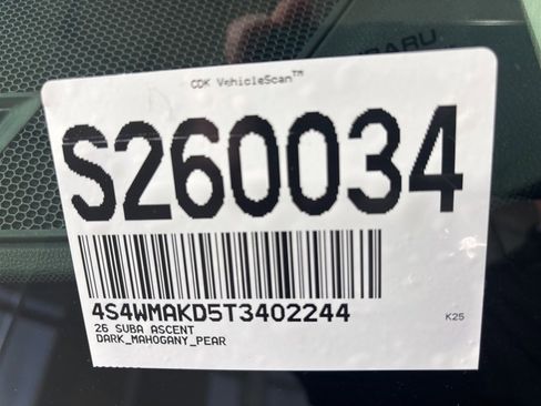 New 2026 Subaru Ascent Touring image 4