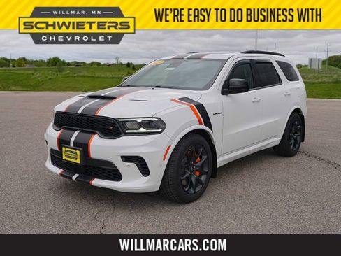 Used 2023 Dodge Durango R/T w/ Hemi Orange Plus Package AWD/4WD image 1