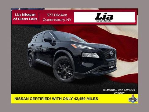 Certified 2023 Nissan Rogue SV w/ SV Premium B Package AWD/4WD image 1