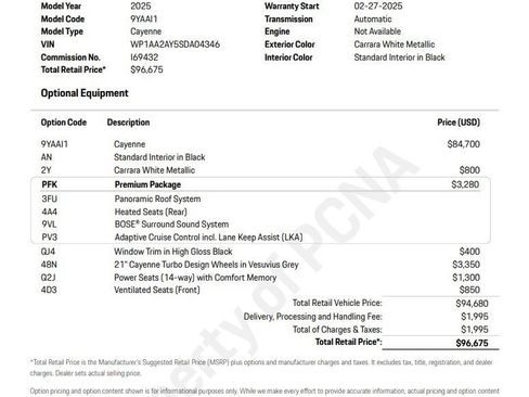 Used 2025 Porsche Cayenne image 6