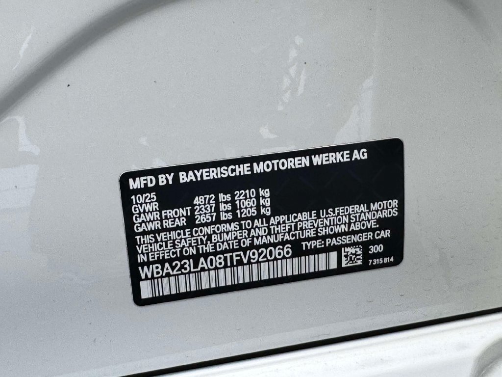 Certified 2026 BMW 330i xDrive Sedan AWD/4WD image 27