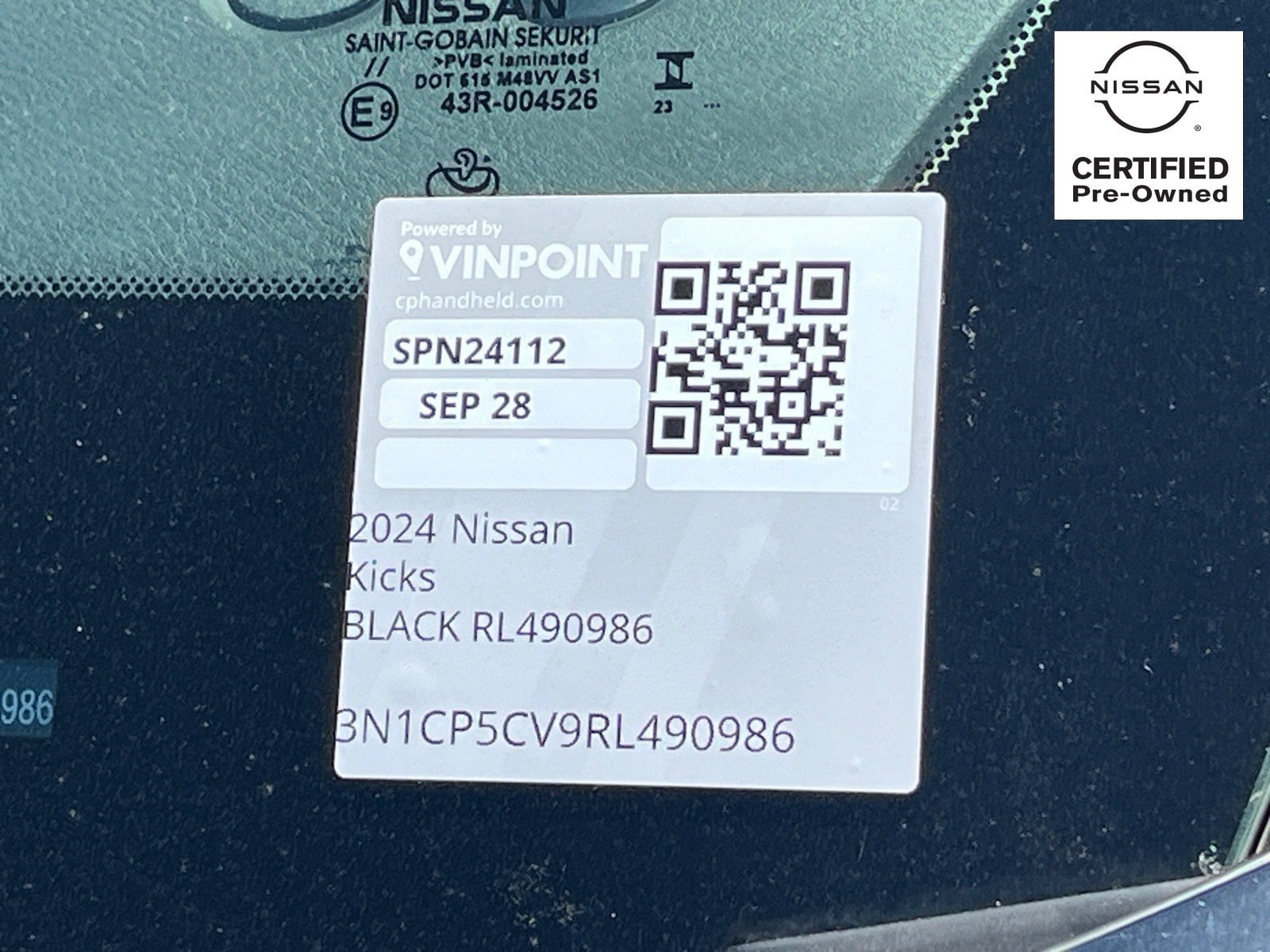 Certified 2024 Nissan Kicks SV FWD image 31