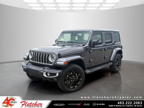 Used 2025 Jeep Wrangler Unlimited Sahara AWD/4WD image 1
