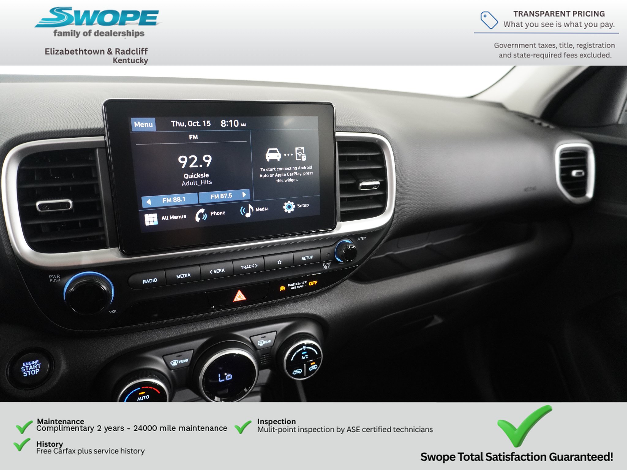 New 2026 Hyundai Venue SEL FWD image 22
