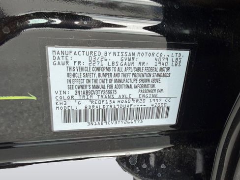 New 2026 Nissan Sentra SV w/ SV Convenience Package FWD image 20
