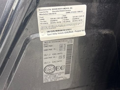 Used 2019 Nissan Pathfinder 4WD image 14