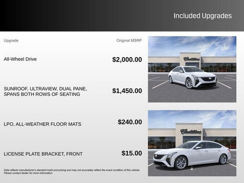 New 2026 Cadillac CT5 Premium Luxury AWD/4WD image 3