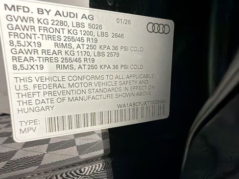 New 2026 Audi Q3 quattro 2.0T image 17