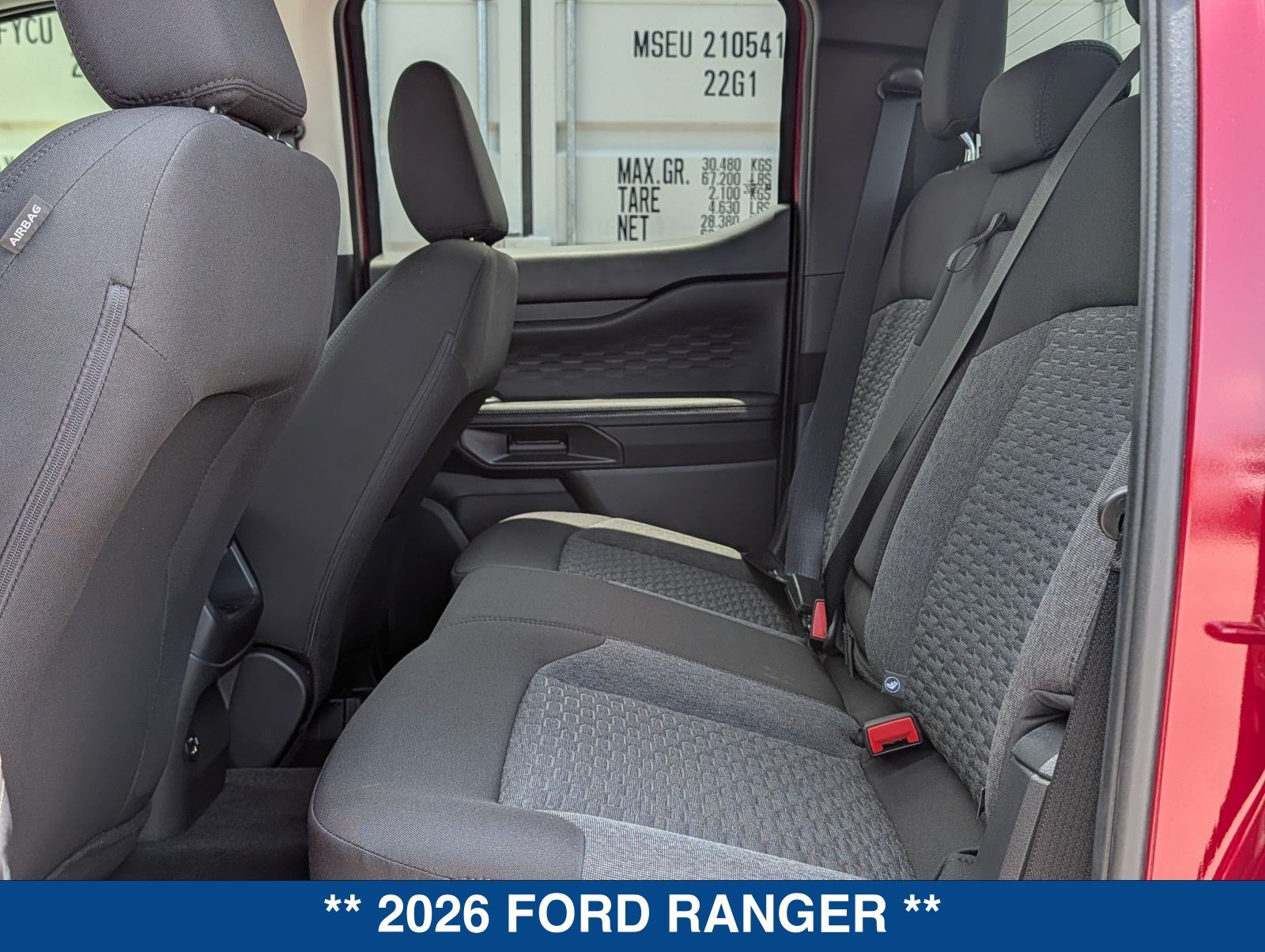 New 2026 Ford Ranger XLT w/ Black Appearance Package RWD image 16