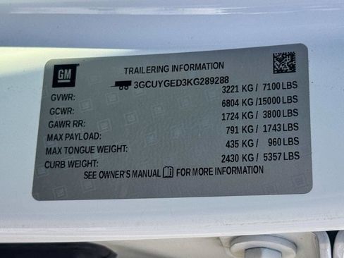 Used 2019 Chevrolet Silverado 1500 LTZ w/ LTZ Premium Package image 25