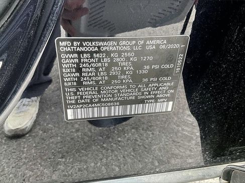 Used 2021 Volkswagen Atlas S image 28