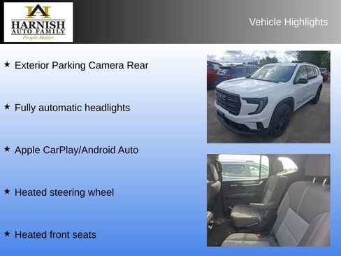 Used 2026 GMC Acadia Elevation w/ Black Edition AWD/4WD image 11