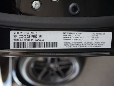 Used 2023 Dodge Challenger SRT Hellcat Redeye RWD image 31