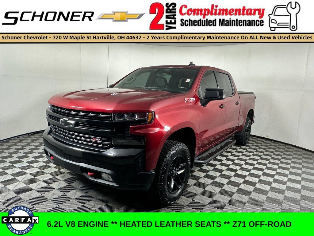 Used 2020 Chevrolet Silverado 1500 LT Trail Boss AWD/4WD image 1