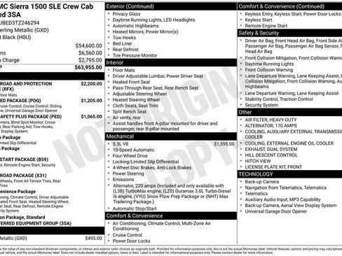 Used 2026 GMC Sierra 1500 SLE AWD/4WD image 13