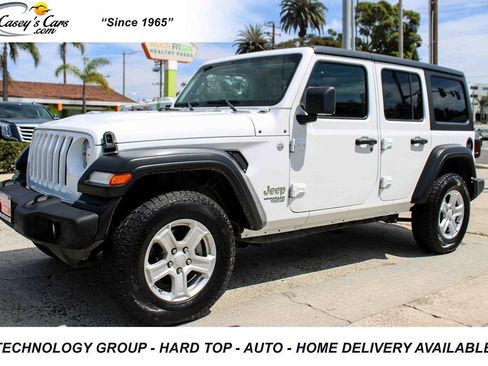 Used 2021 Jeep Wrangler Unlimited Sport image 1