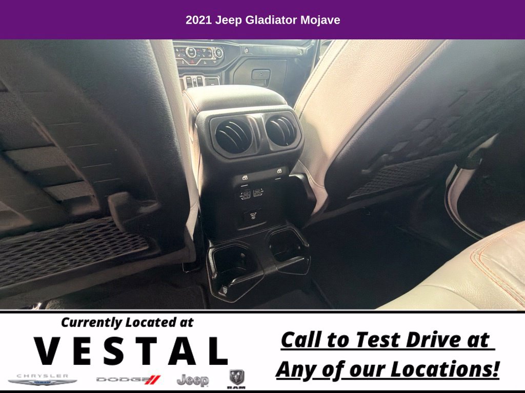 Used 2021 Jeep Gladiator Mojave w/ Dual Top Group AWD/4WD image 14