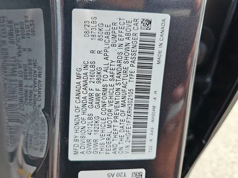 Certified 2024 Honda Civic EX image 20