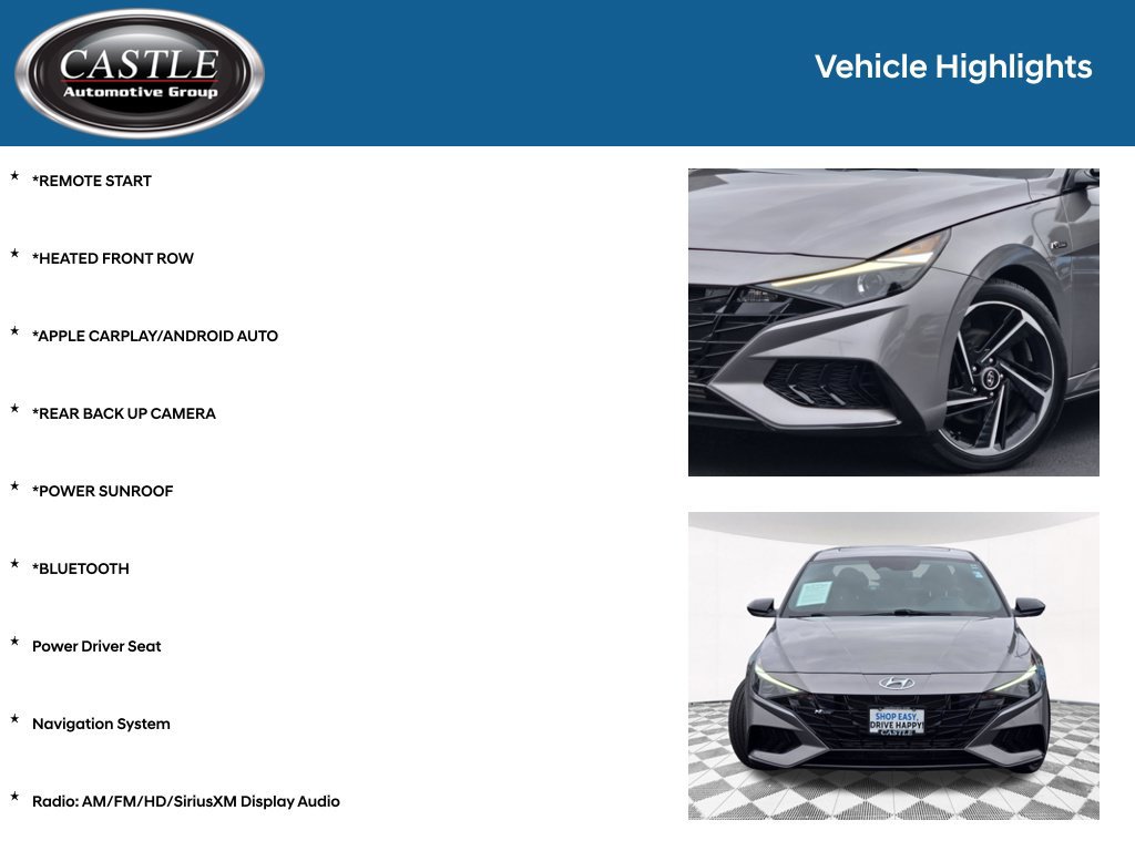 Used 2023 Hyundai Elantra N Line FWD image 3