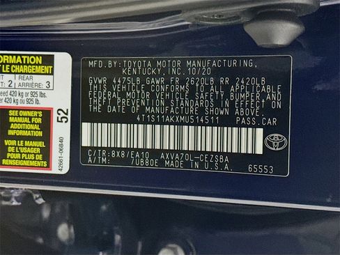 Certified 2021 Toyota Camry SE image 34