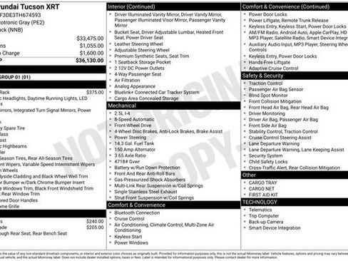 New 2026 Hyundai Tucson XRT FWD image 27