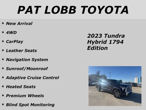 Used 2023 Toyota Tundra 1794 Edition image 18