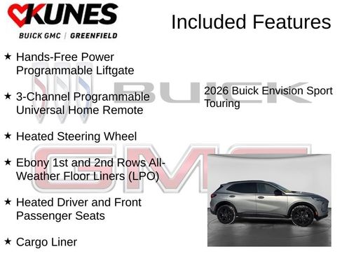 New 2026 Buick Envision Sport Touring AWD/4WD image 4