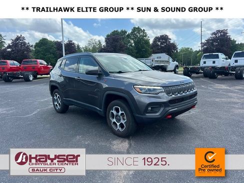 Used 2022 Jeep Compass Trailhawk w/ Trailhawk Elite Group AWD/4WD image 1