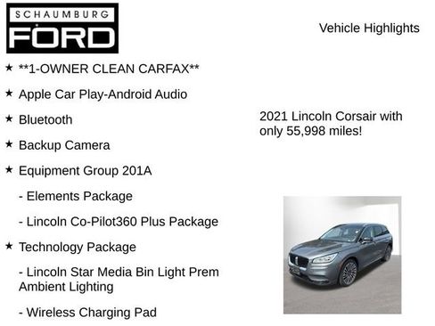 Used 2021 Lincoln Corsair Reserve w/ Equipment Group 201A AWD/4WD image 8