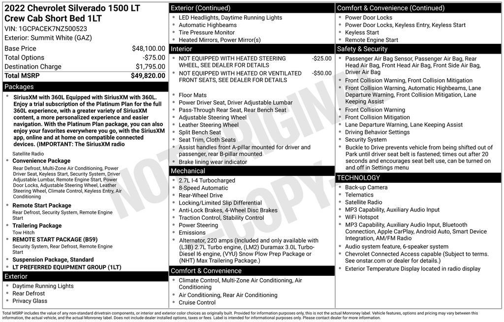 Used 2022 Chevrolet Silverado 1500 LT RWD image 10