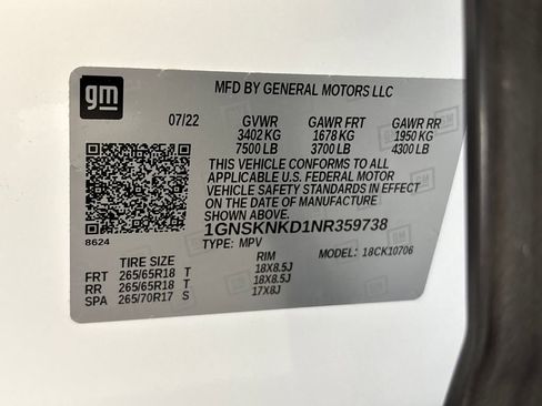 Certified 2022 Chevrolet Tahoe LT w/ Luxury Package image 30