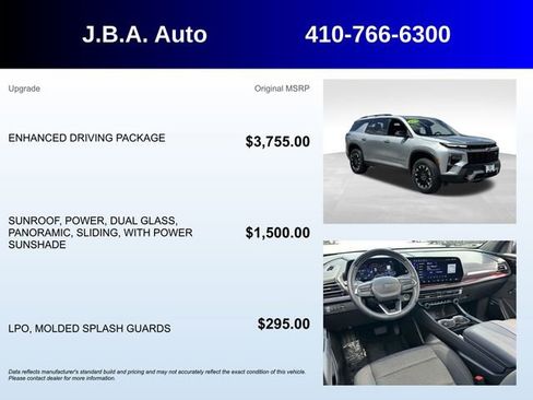 Certified 2024 Chevrolet Traverse Z71 w/ Enhanced Driving Package AWD/4WD image 5