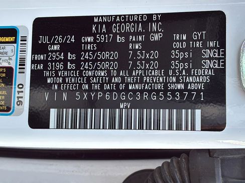 Used 2024 Kia Telluride S w/ S Sunroof Package image 31