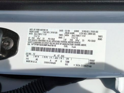 Used 2021 Ford F150 XLT AWD/4WD image 34