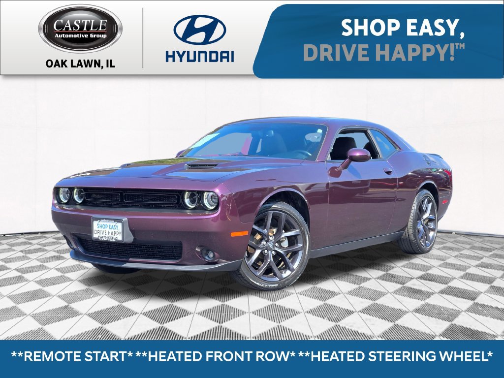 Used 2022 Dodge Challenger SXT w/ Blacktop Package RWD image 1