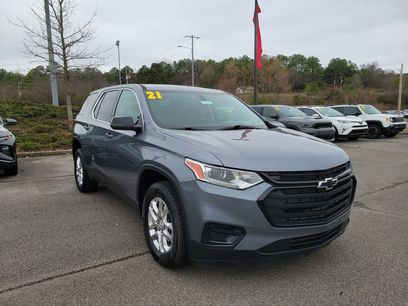 Used 2021 Chevrolet Traverse LS w/ LPO, Blackout Package