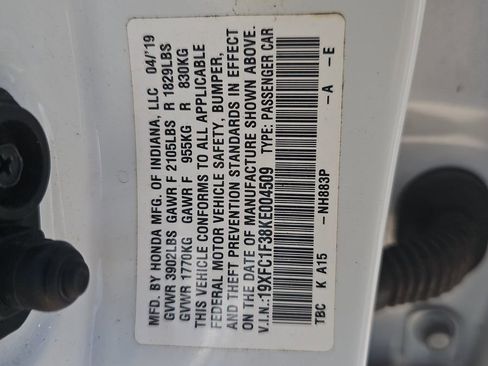 Used 2019 Honda Civic EX image 15