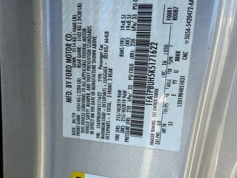 Used 2019 Ford Mustang Premium w/ Equipment Group 201A RWD image 46