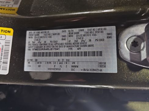 Used 2024 Ford Bronco Raptor w/ Interior Carbon Fiber Pack 6 image 37