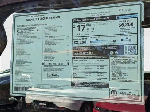 New 2024 Jeep Wrangler Unlimited Rubicon w/ Convenience Group image 19