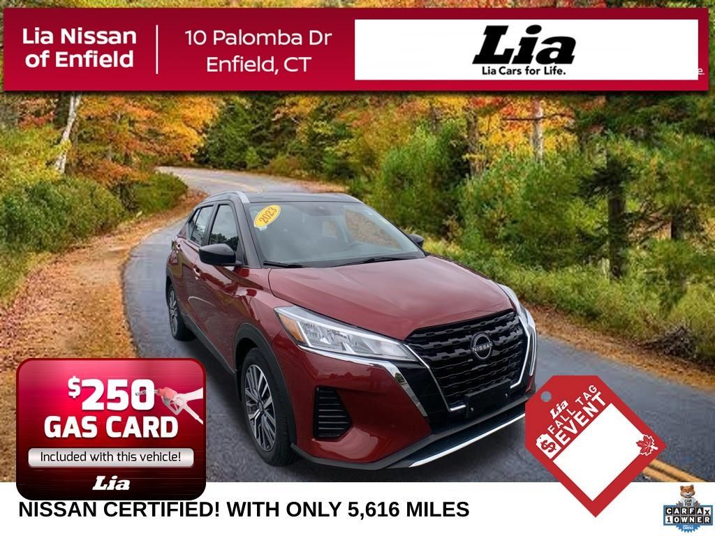 Certified 2023 Nissan Kicks SV FWD image 1