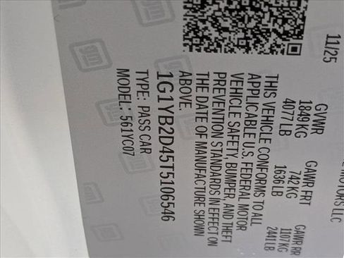 New 2026 Chevrolet Corvette Stingray Preferred Cpe w/ Z51 Performance Package image 15