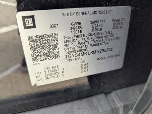 Used 2021 Cadillac Escalade ESV Premium Luxury Platinum image 19