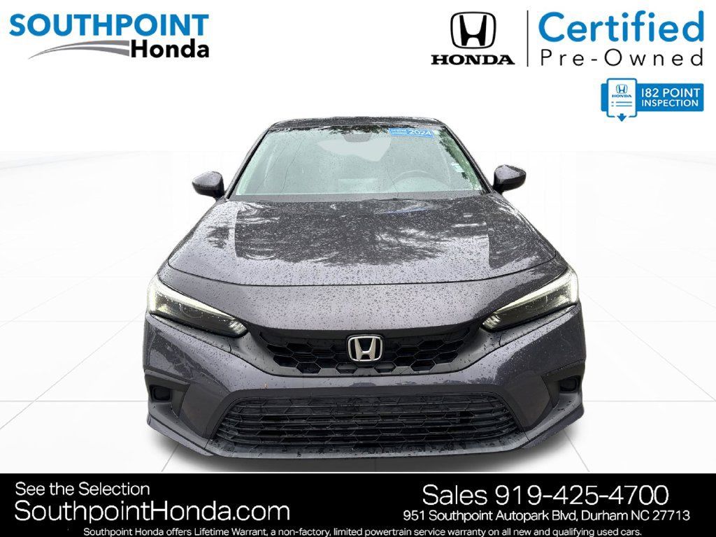 Certified 2024 Honda Civic EX-L image 2