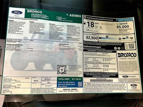 New 2025 Ford Bronco Stroppe Edition image 11