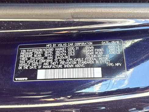 Used 2019 Volvo XC90 T5 Momentum w/ Protection Package Premier image 44