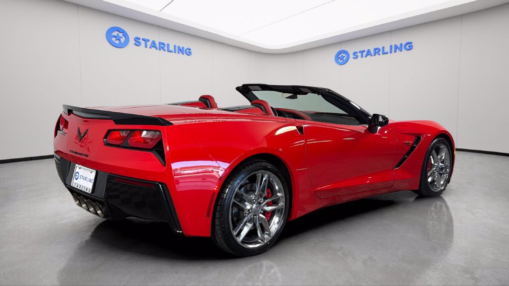 Certified 2015 Chevrolet Corvette Stingray Convertible w/ 3LT Preferred Equipment Group RWD image 14