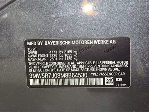 Used 2021 BMW 330i xDrive Sedan w/ Driving Assistance Package image 12