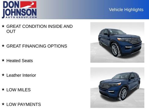 Used 2023 Ford Explorer Limited w/ Equipment Group 301A image 13