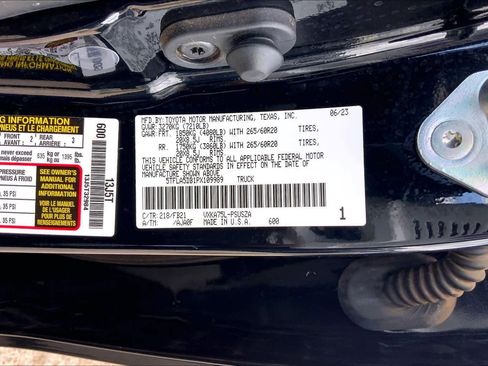 Used 2023 Toyota Tundra SR5 AWD/4WD image 30